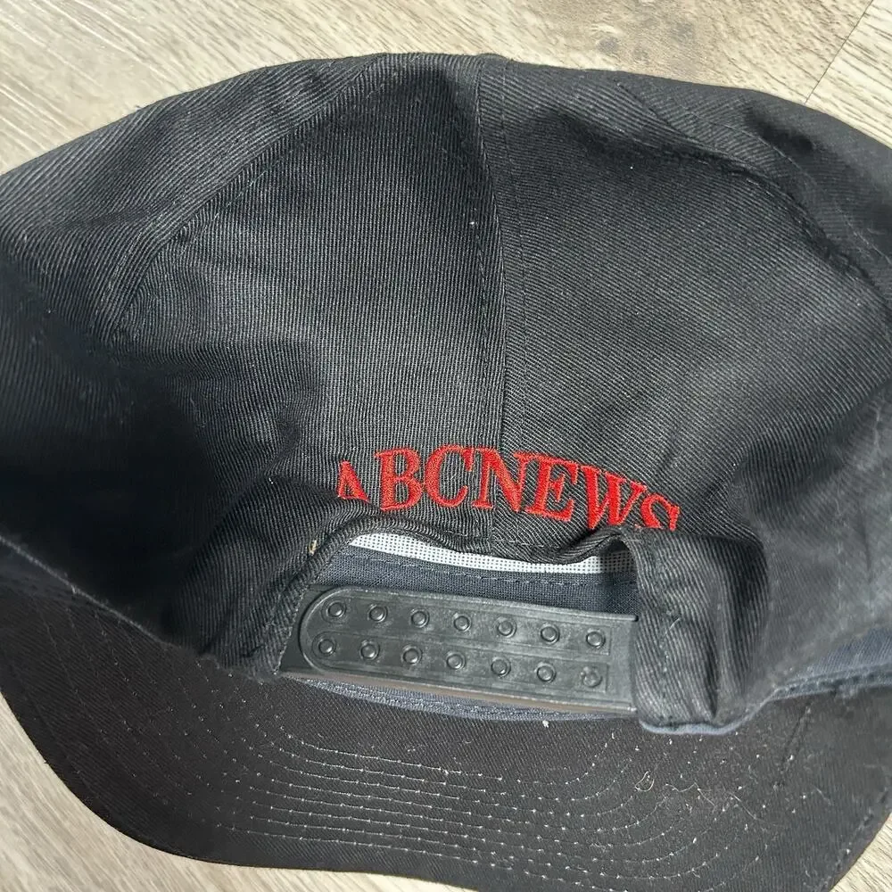 Vintage 1996 ABC‎ News The Vote Hat Black Mohrs Cap